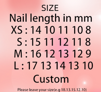 3D cute Nails/custom press on nails/party press on nails/Flakes for nails/wedding nails gift/Japanese nails/Long nails/Almond nails