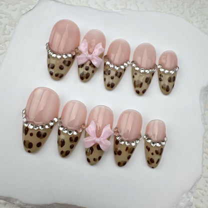 3D nails/custom press on nails/party press on nails/Flakes for nails/Beautiful nails gift/nail art/Long nails/Almond nails