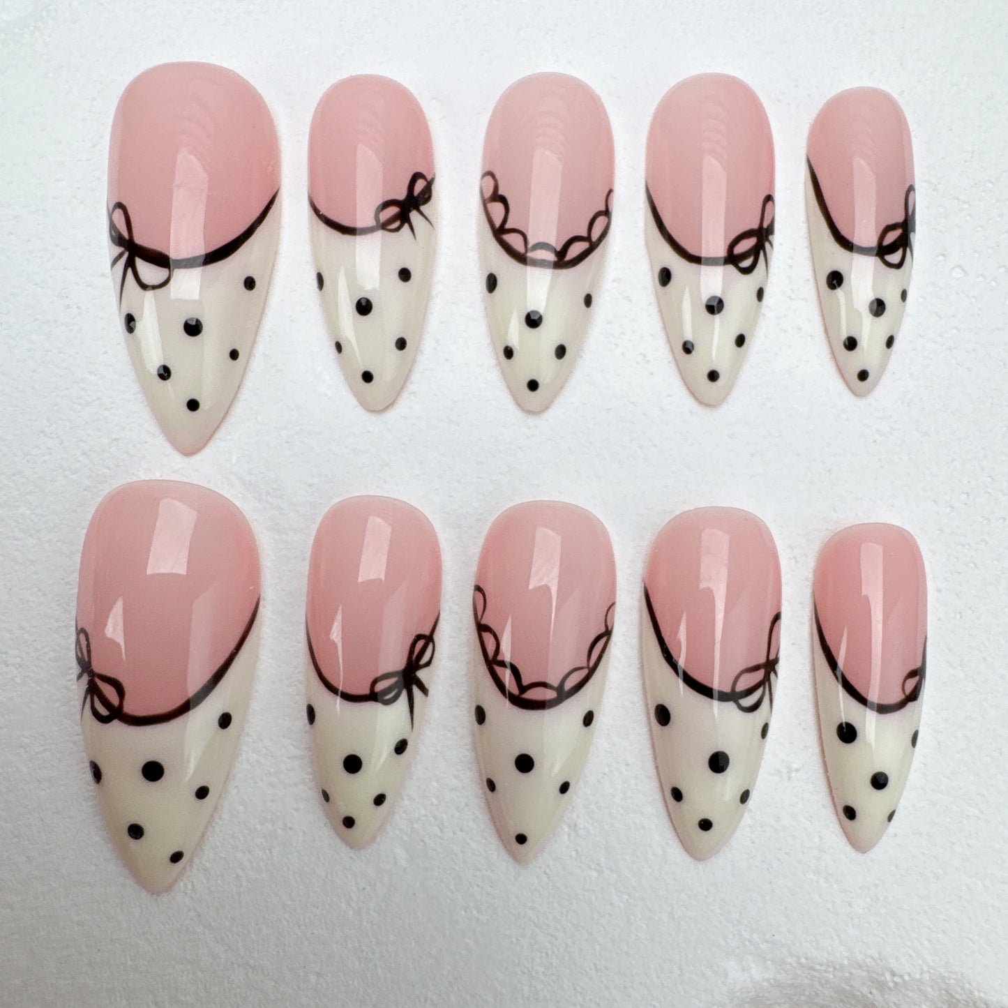 Handmade nails/custom press on nails/party press on nails/Flakes for nails/Beautiful nails gift/nail art/Long nails/Almond nails-26