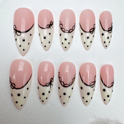 Handmade nails/custom press on nails/party press on nails/Flakes for nails/Beautiful nails gift/nail art/Long nails/Almond nails-26