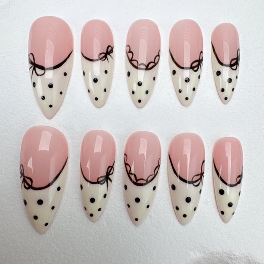 Handmade nails/custom press on nails/party press on nails/Flakes for nails/Beautiful nails gift/nail art/Long nails/Almond nails-26