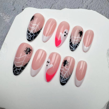 Handmade Nails/custom press on nails/party press on nails/Flakes for nails/wedding nails gift/Japanese nails/Long nails/Almond nails