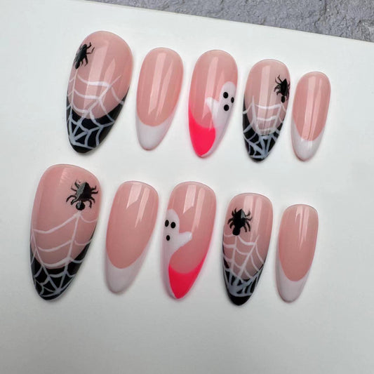 Handmade Nails/custom press on nails/party press on nails/Flakes for nails/wedding nails gift/Japanese nails/Long nails/Almond nails
