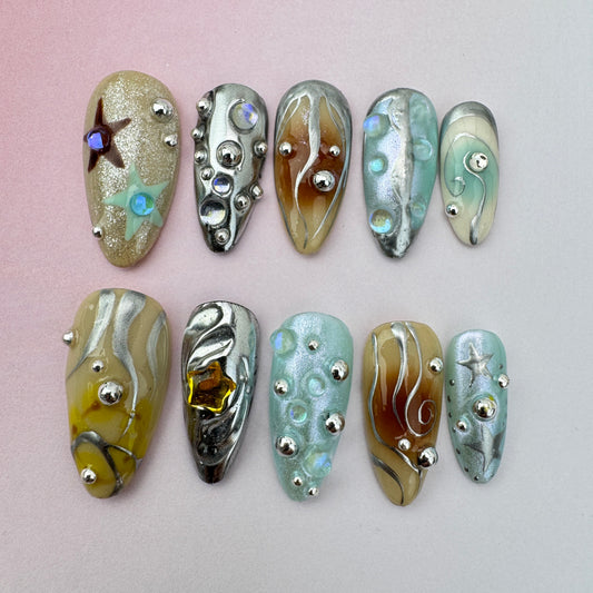 It's cute! Sweet manicures turn you into a girly princess