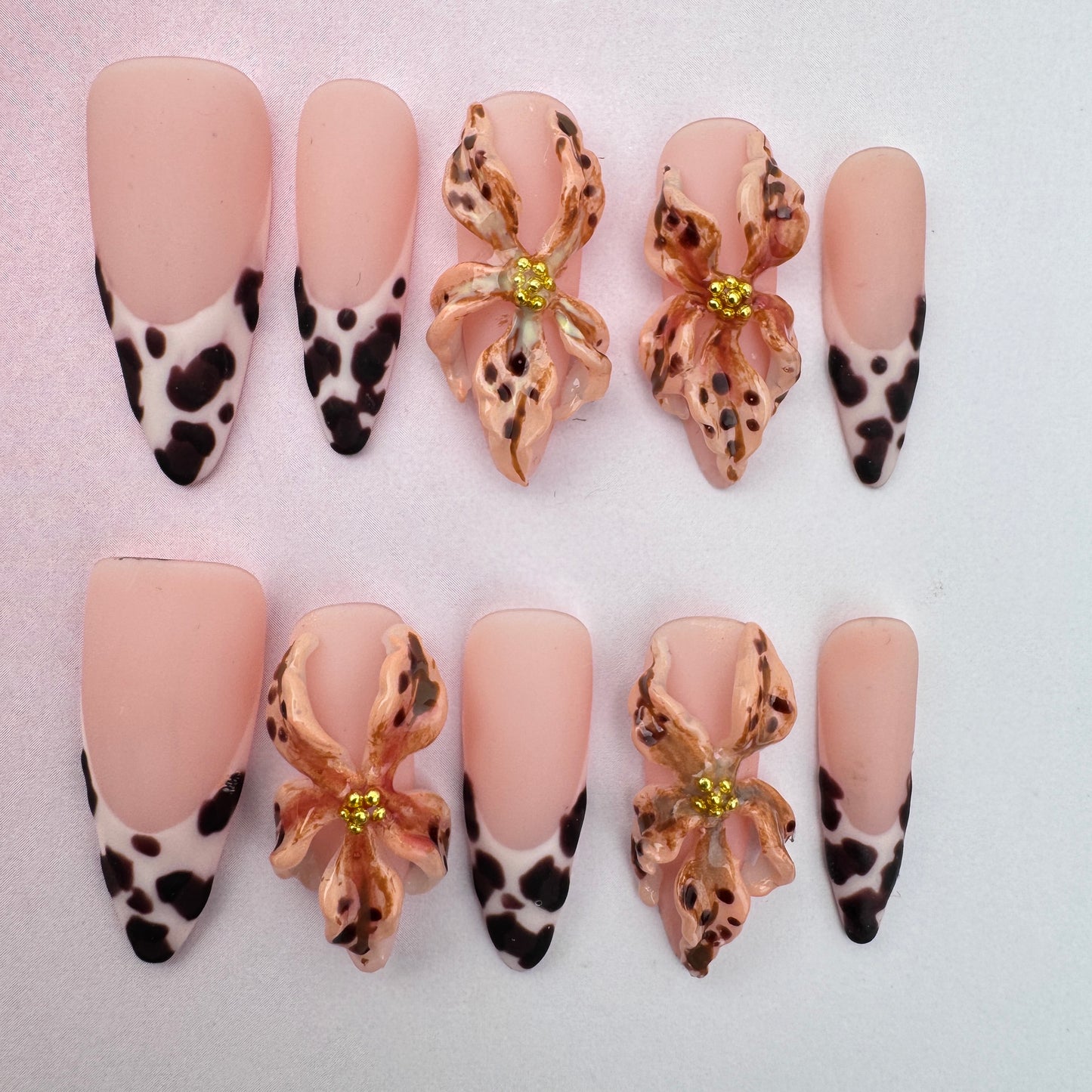 Understated luxury manicure, full of elegance