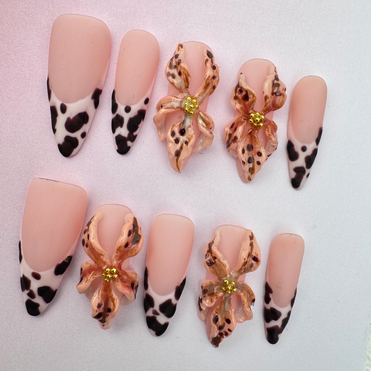 Understated luxury manicure, full of elegance