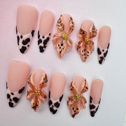Understated luxury manicure, full of elegance