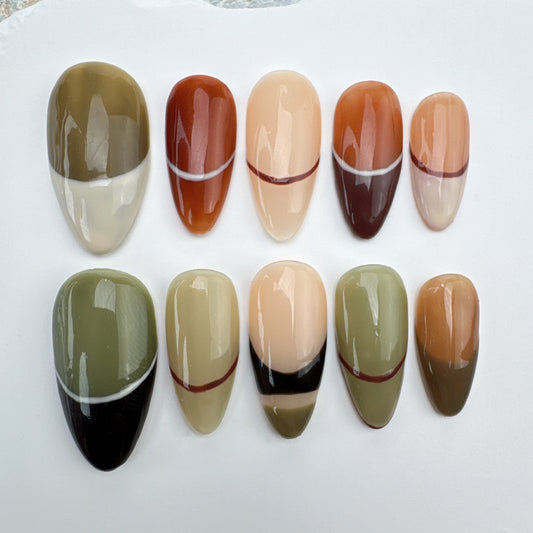 Handmade Nails/custom press on nails/party press on nails/Flakes for nails/Beautiful nails gift/nail art/Long nails/Almond nails