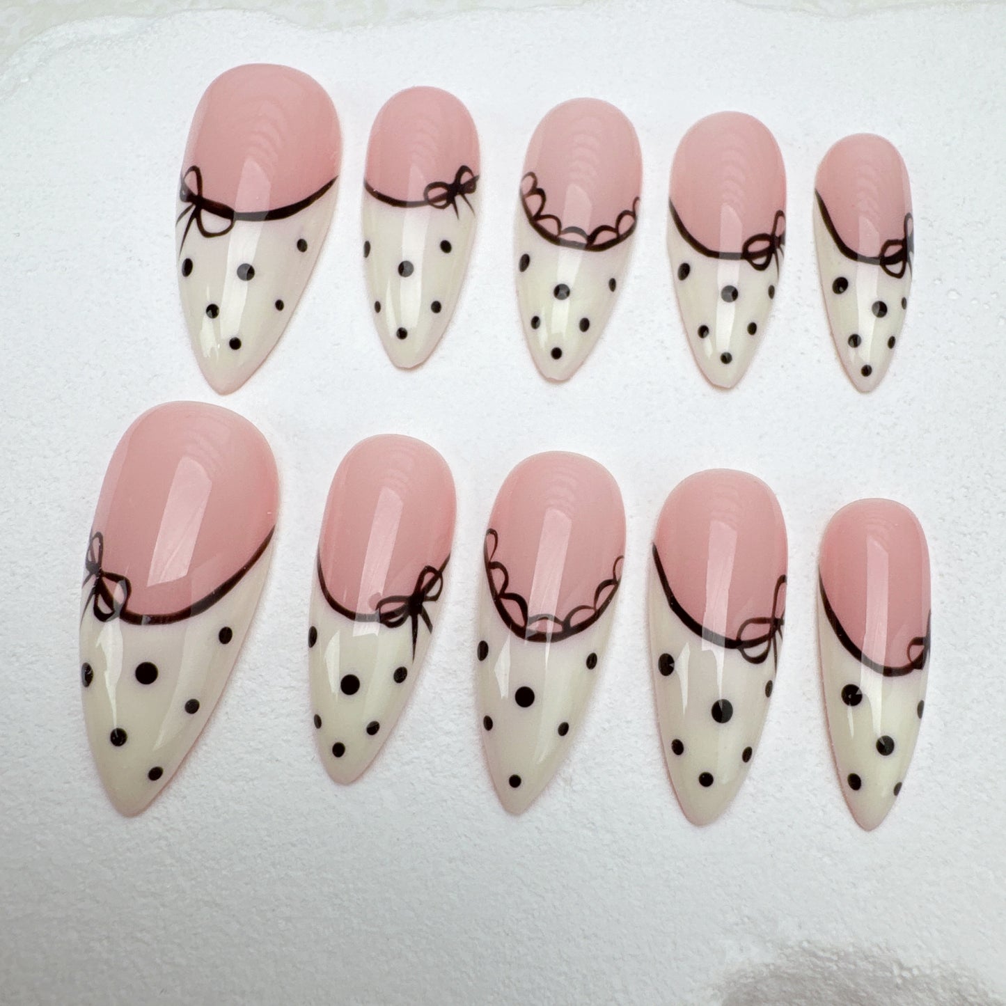 Handmade nails/custom press on nails/party press on nails/Flakes for nails/Beautiful nails gift/nail art/Long nails/Almond nails-26